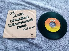 THE CLASH  "(White Man) In Hammersmith Palais"   45 tours Single 7" Europe 1978