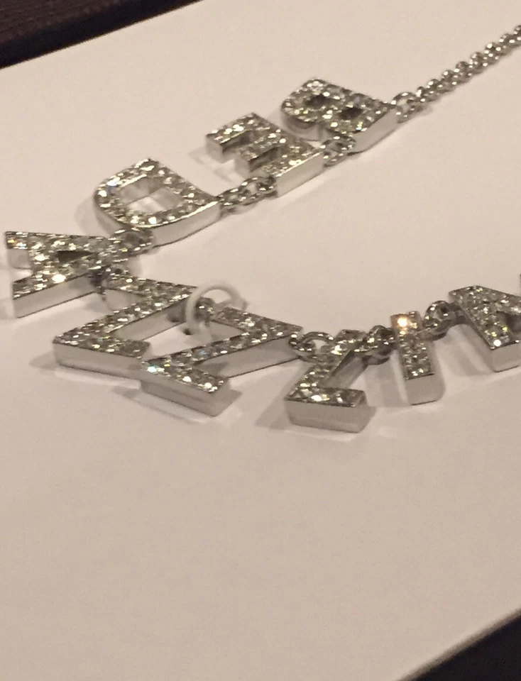 Collar Kate Spade Cristal Distintivo Deslumbra y Delicia SÉ DESLUMBRANTE NUEVO CON ETIQUETAS Foto 4 de 4