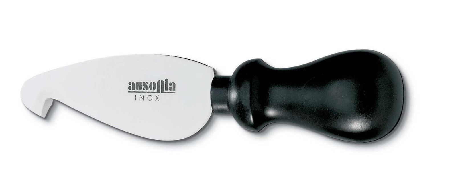 COLTELLO SEGNA FORMAGGIO CM.10 INOX MANICO ATOSSICO AUSONIA TAGLIA FORMAGGIO