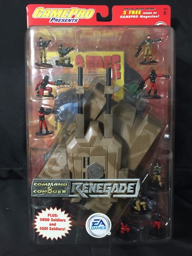 GamePro Command and Conquer Renegade MAMMOUTH TANK with 5NOD & 5GDI Soldiers