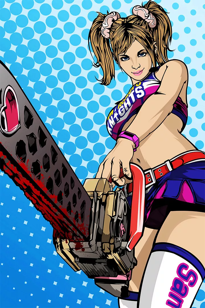 Lollipop Chainsaw Console Video Game Wall Art Home Decor - POSTER