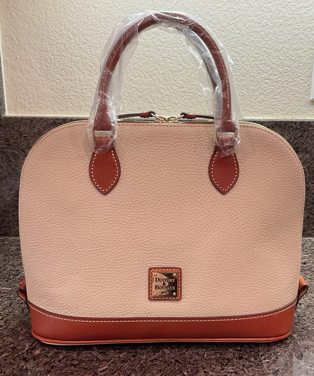 Dooney Bourke handbag R343 Bone *Zip Zip Satchel *New with Tags | eBay