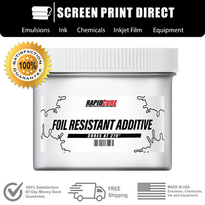 Foil Resistant Additive For Screen Printing With Plastisol Ink - Pint - 16oz 