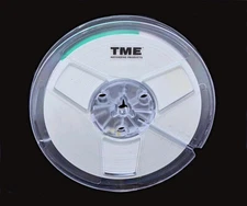 Open Reel Audio Leader Tape Solid White 1/4" X 500' on 5" Reel by TME NEW!