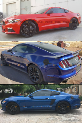 Mustang Carbon Carbon Fiber Fuel Door Cover For 2015-2023 Ford Mustang GT & EcoBoost - Add-On Style Ford Mustang 2024 - Foto 7