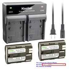 Kastar Battery Dual Fast Charger for Canon BP-511 Canon EOS 5D EOS 10D EOS 20D