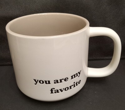 Threshold Stoneware Mug You Are My Favorite Coffee Mug