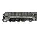 1985 Franklin Mint Pewter Train World’s Greatest Locomotives Class "ASIA GO"