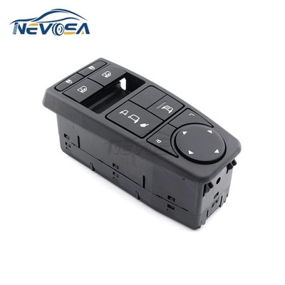 NEVOSA 81258067093 Driver Side Window Control Switch for MAN Trucks (TGS TGX TGL