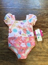 Disney Princess Infant Girls 1 Pc Swimsuit Sz 12 Months NWT