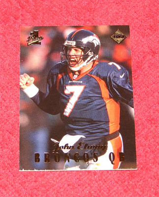 JOHN ELWAY BRONCOS HOF 1998 COLLECTOR'S EDGE FIRST PLACE 50-POINT #70 (F-3474)