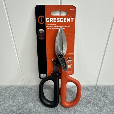 Apex Tool Group Wiss Tool Line Clamp Snip Tinner Drop Forge 7'' Straight Sens 