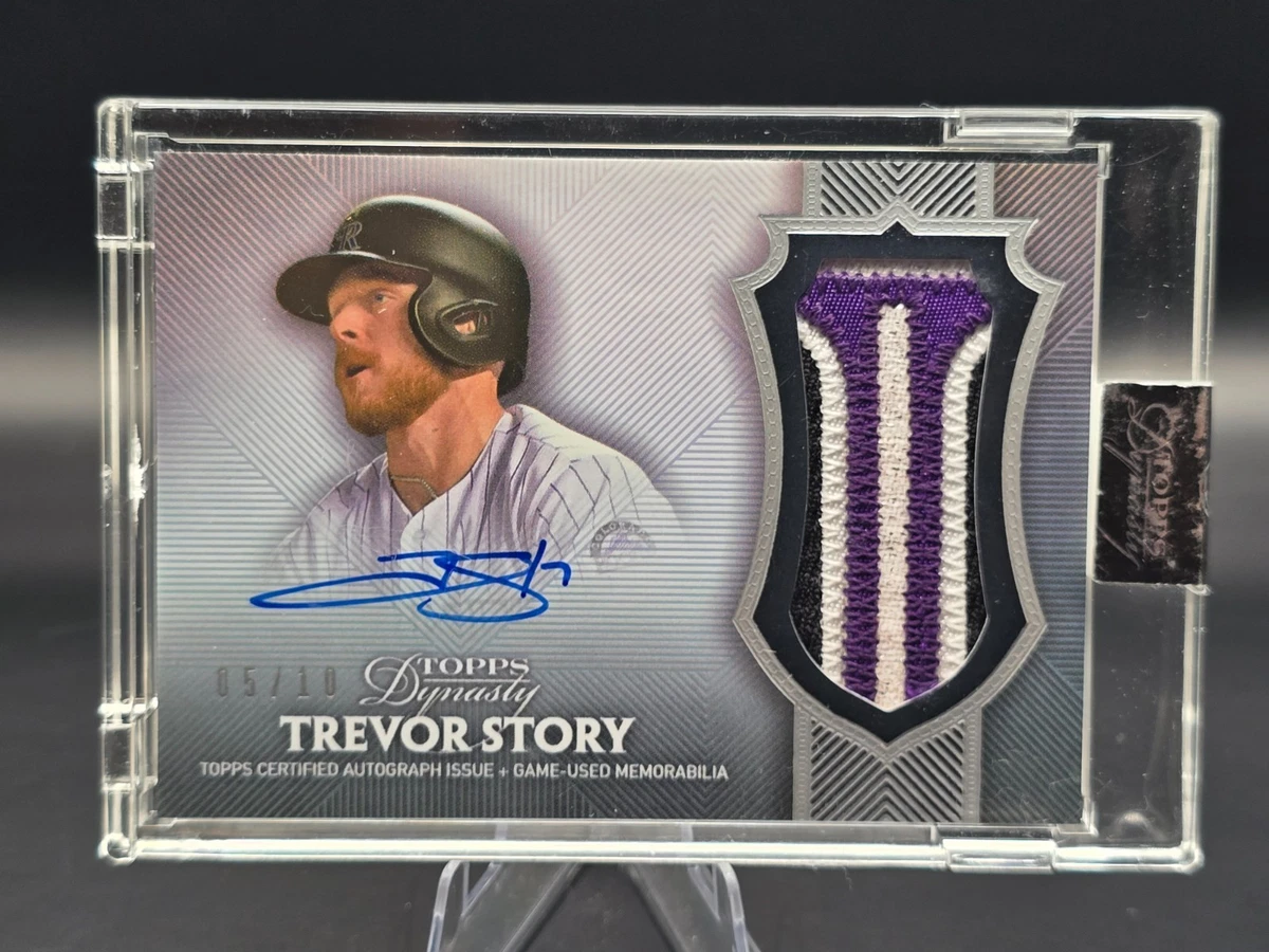 Trevor Story Baseball Serial Numbered Sports Trading Cards
