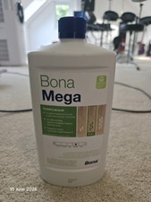 Bona Mega Wooden Floor Finish Lacquer Satin 1L Waterborne Polyurethane - New