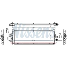 RADIATOR WATER COOLER ENGINE COOLING FOR TESLA 107708200C NEW