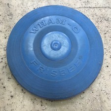Vintage 1966 Wham-O Light Blue Plastic Frisbee Disc - Read Description Has Wear