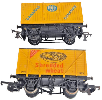Schwader von Graham Farish Lima 12316 305684 Spur O gelb Eisenbahn Güterzug ohne Verpackung.