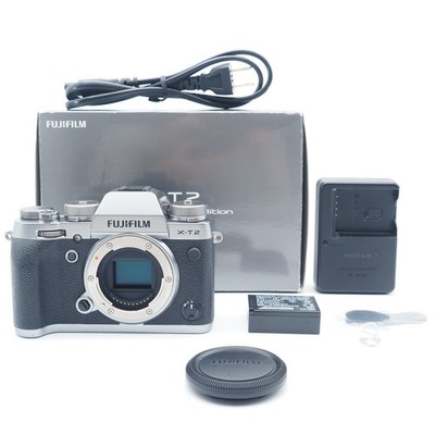 FUJIFILM X-T2 Spiegellose Kamera Body, Graphite Silver SC27 [Near Mint]