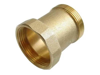 EMBRASS 1 1/2" BSP x 2" lange Zentralheizungspumpenverlängerung - Messing Gewindeverschraubung