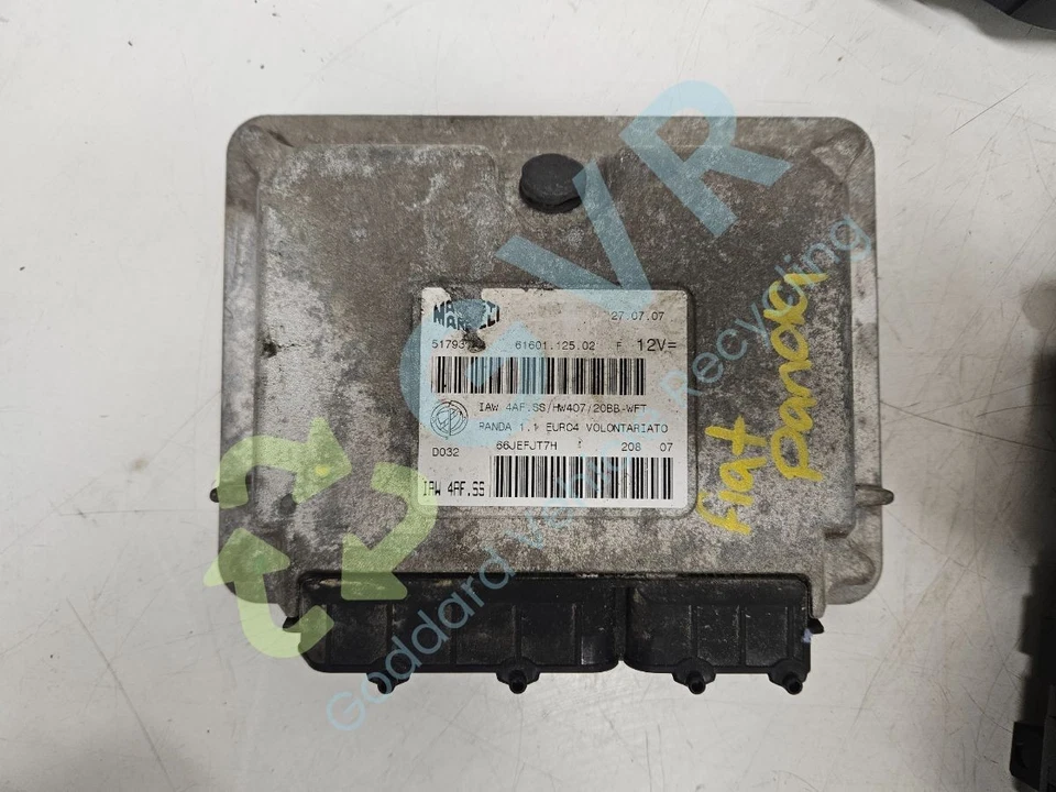FIAT Panda 169 ECU Kit 6160112502 - Image 2 of 4