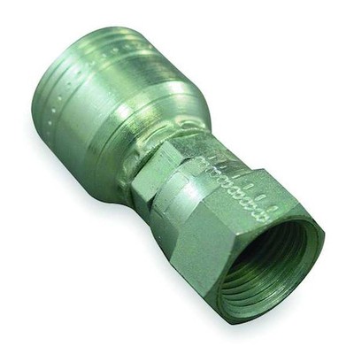 Eaton Aeroquip 1Aa4fj6 Fitting,Straight,3/8 In Hose,7/16-20 Jic