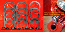 12x NEW Jerry Gas Can Spout Gaskets Can Gallon 20L Military Army Rubber BLITZ