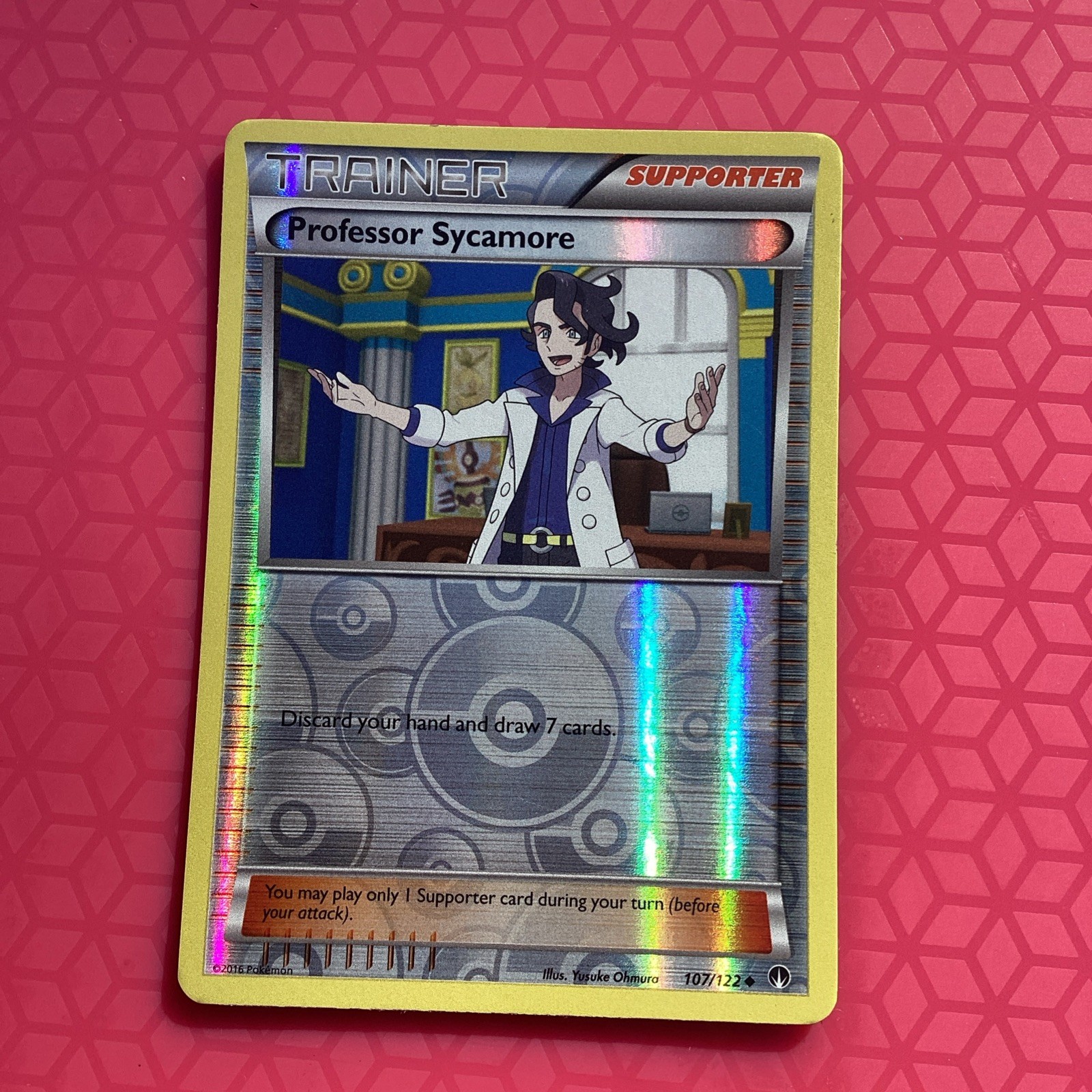 Pokemon TCG - Professor Sycamore 107/122 - BREAKpoint - Reverse Holo
