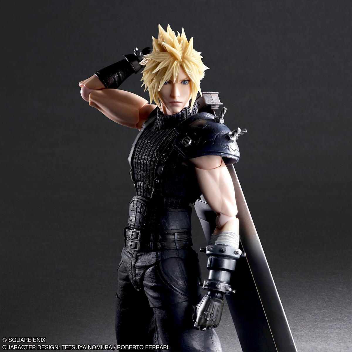 美品   ファイナルファンタジー7  PLAY ARTS Final Fantasy VII Rebirth Figure Cloud Strife PLAY ARTS Kai