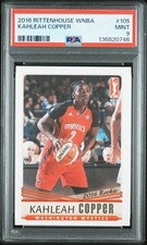 2016 RITTENHOUSE WNBA #105 KAHLEAH COPPER PSA 9