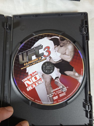 UFC Classics Collection 1-4 (DVD, 4-Disc Set) - Picture 16 of 21