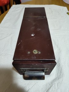 Vintage 14" Safety Deposit Box No Key
