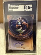 2023 Luminance Lance Briggs Signatures  Gold  AUTO /50 Bears