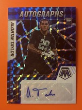 2022 Mosaic Alontae Taylor RC Blue SP Auto #RAM-AT Saints 95/99 🔥🔥
