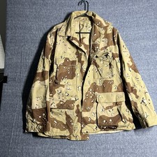 U.S. Military Desert Camo Combat Jacket - Medium Regular - 3-Color BDU