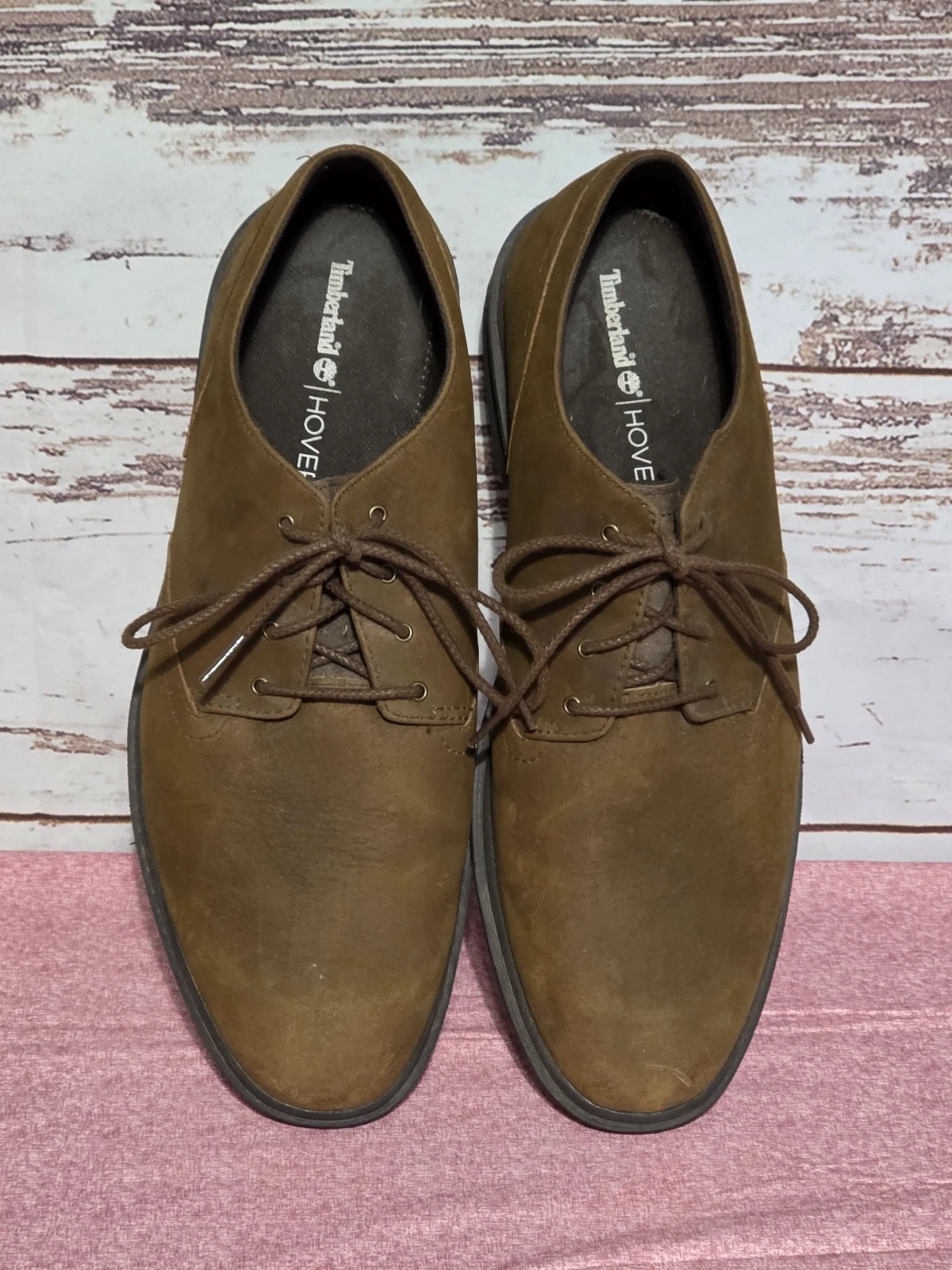 Scarpe Oxford Timberland Hoverlite da uomo in camoscio marrone taglia 11 5