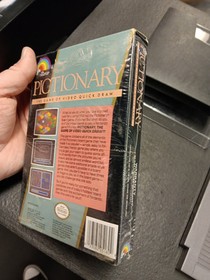 Pictionary (Nintendo NES) CIB W/Box Protector **Partial Seal**SEE PICS