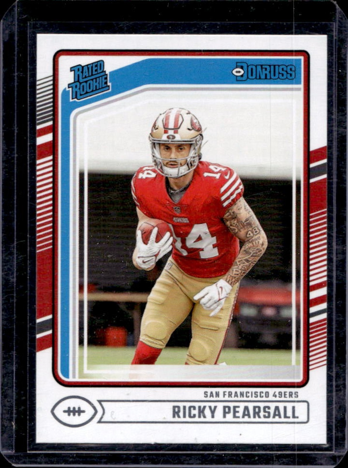 2024 Donruss Ricky Pearsall Rated Rookie #318 49ers