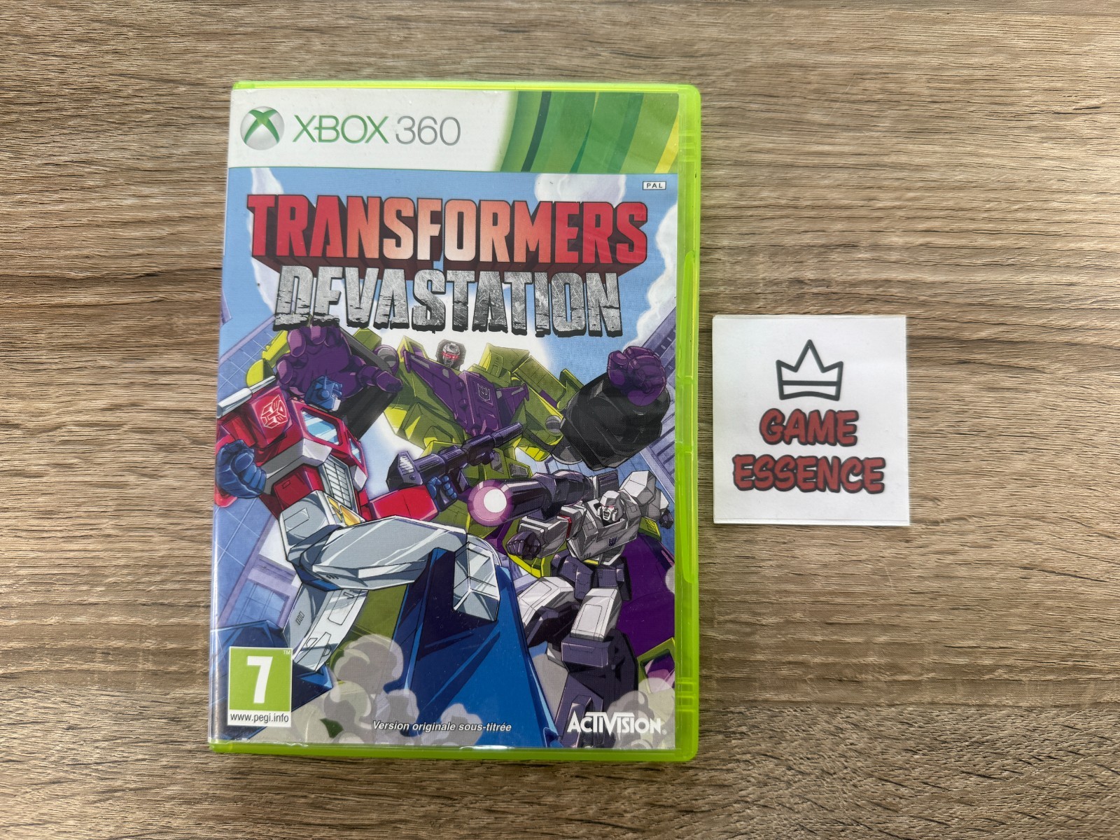 Transformers Devastation Xbox 360 Sans Notice PAL FR