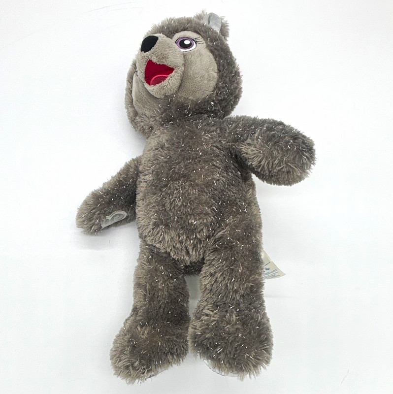 Build-A-Bear Workshop Violet the Wolf Plush Small 6-14 in Gray Glitter 2021