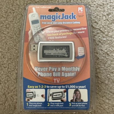 Magic Jack Free Local And Long Distance Calling Telephone
