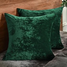 PHF Truly Velvet Euro Sham 26x26 2-Pack Color Gradient Throw Pillow Covers