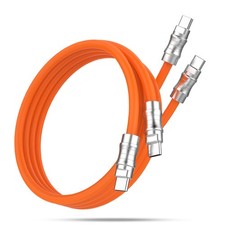 USB C to USB C Silicone Cable 2Pack 10FT, Ultra Flexible  Soft USB Type C 10...