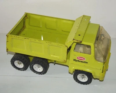Ancien CAMION BENNE en métal tôle TONKA HYDRAULIC Vintage - Photo 1/4