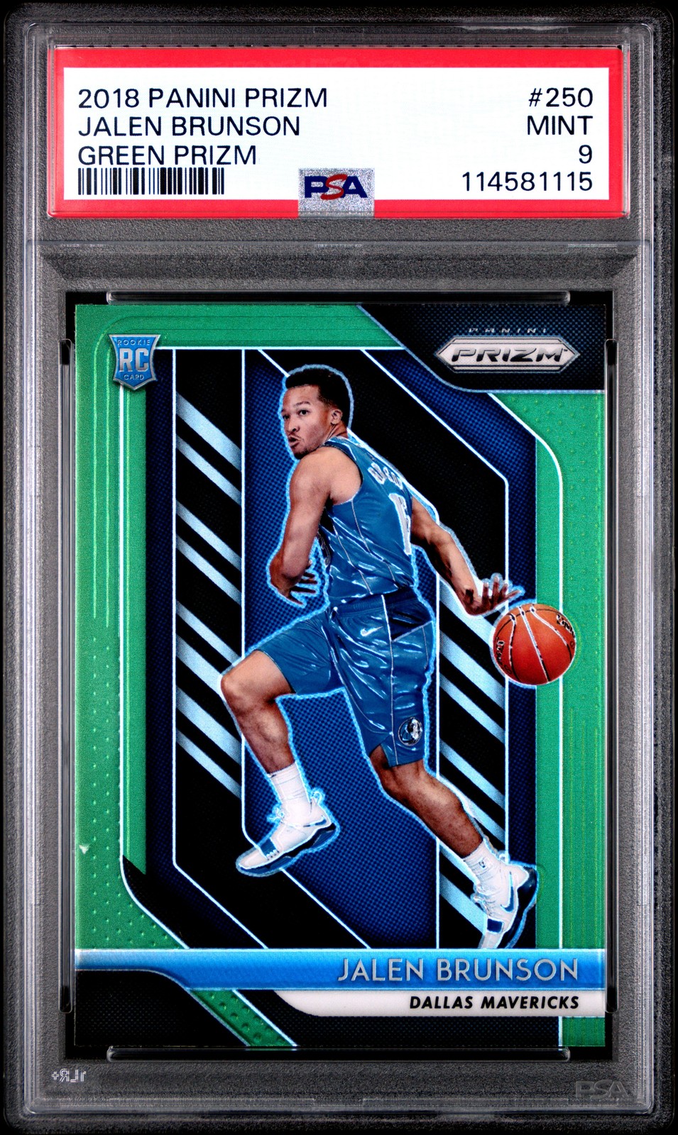 Jalen Brunson Green Prizm #250