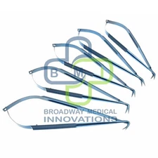 Micro Scissor Microsurgical Angled Shears Neurosurgery Cardiovascular Scissors