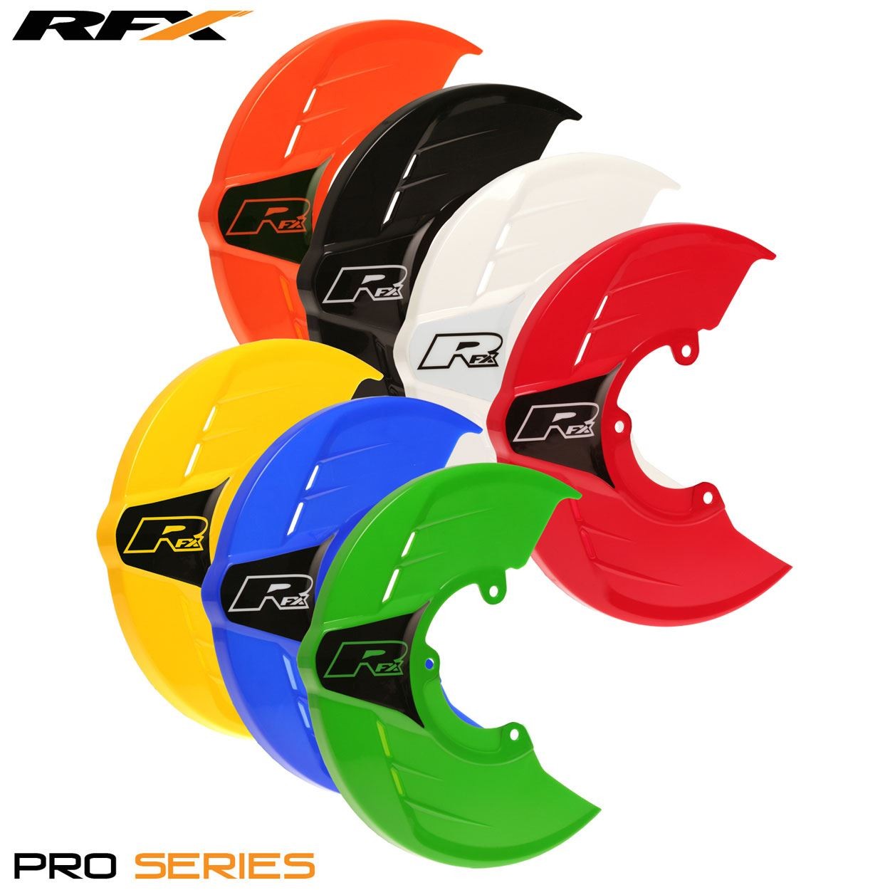 RFX Pro Disc Guard (Blue) Universal to fit RFX disc guard mounts MX Motocross