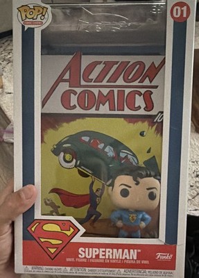 Funko Pop! Comic Covers Superman Action Comics #1 #01 Vinyl Figurine