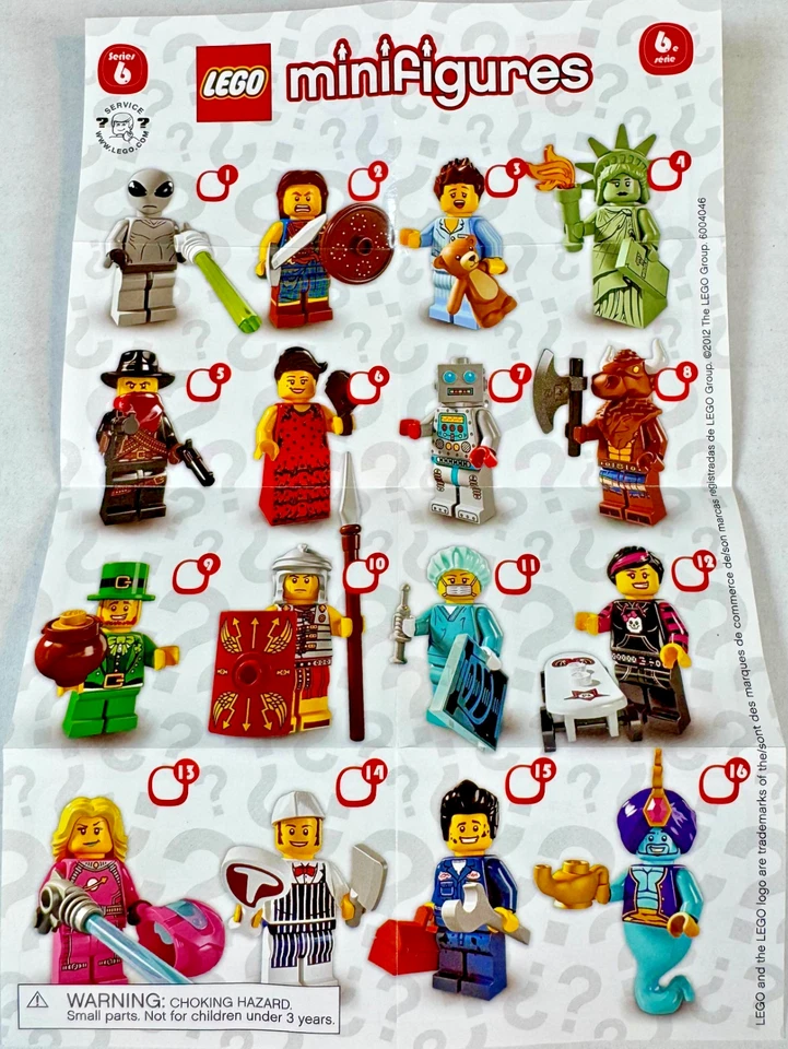 LEGO (8827) CMF Series 6 Highland Battler Minifigure col06-2 Complete Set Castle - Image 4 of 4