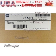 New Factory Sealed Allen-Bradley 1756-PA72 SER C AC Power Supply AB 1756PA72 US