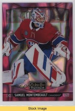 2024-25 O-Pee-Chee Platinum Pink Magma Samuel Montembeault #96 READ hj3